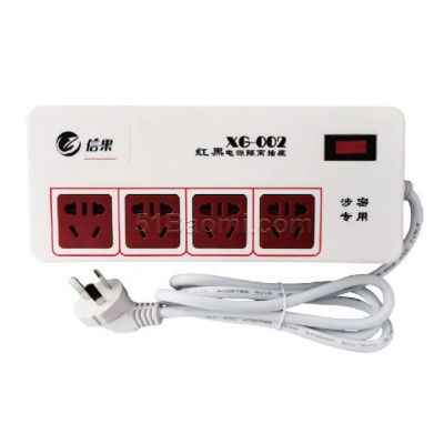 信果紅黑電源隔離插座XG-002型